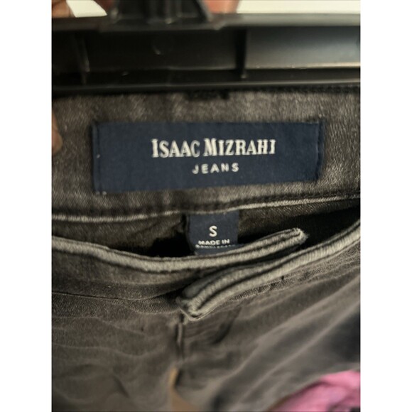 Women’s Small Isaac Mizrahi Black Denim Jeans - Picture 5 of 5